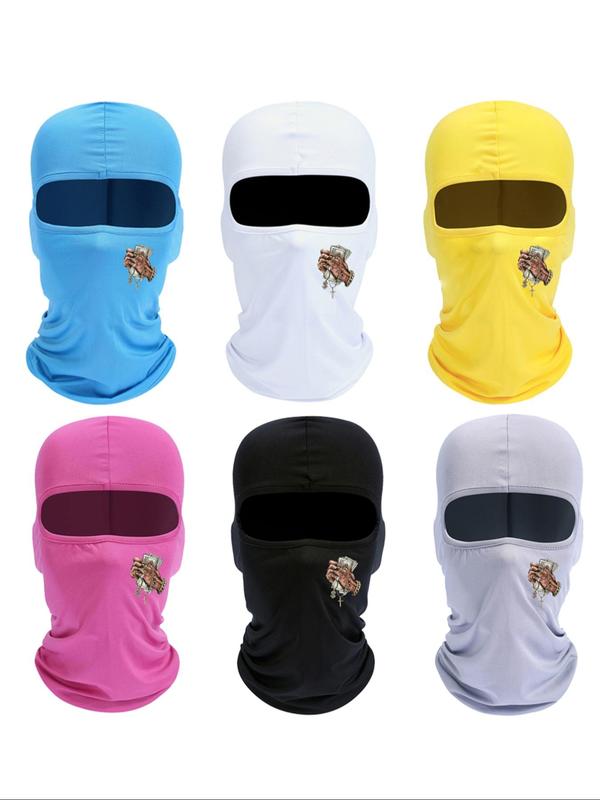 2 in 1 Balaclava Face Mask, Breathable Face Cover for Men & Women, Outdoor Sports Face Mask for Cycling, Motorcycle, Skiing