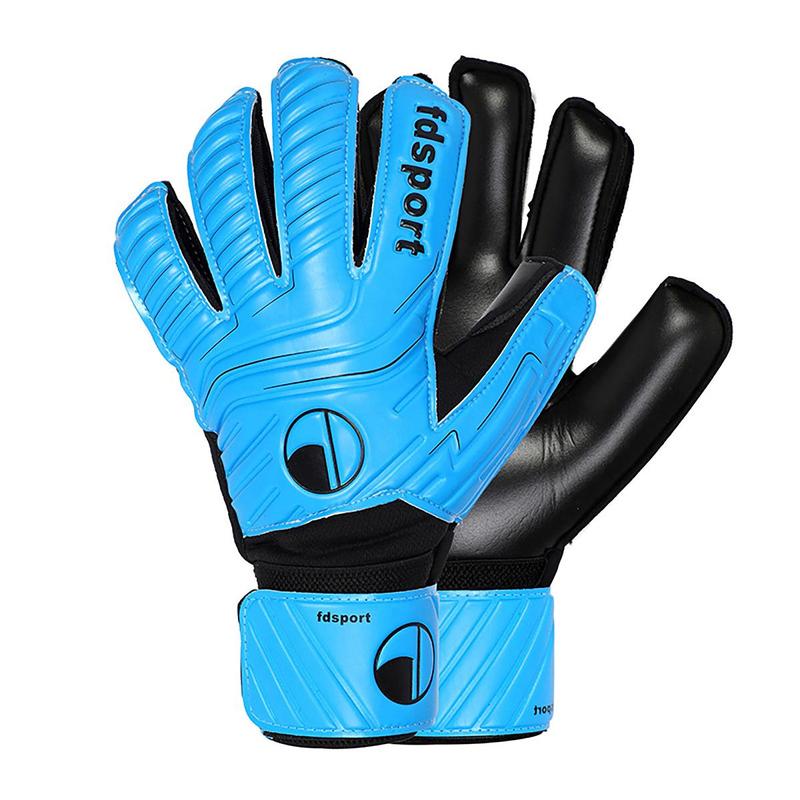 Summer 1 Pair Goalkeeper Gloves, Breathable Finger Protective Gloves, Football Training Gloves