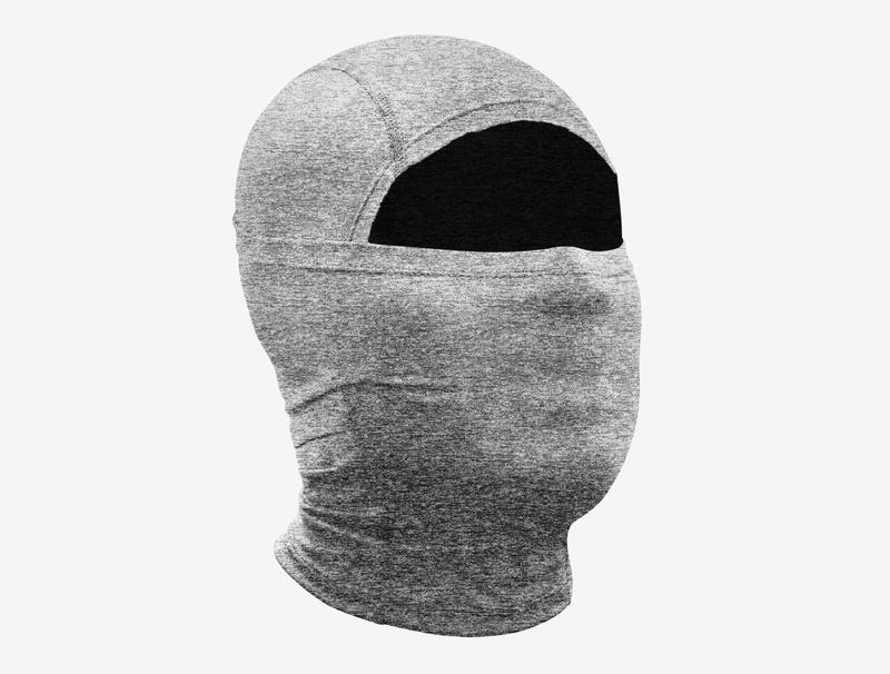 We Ball Sports Compression Ski Mask, Balaclava (Grey)