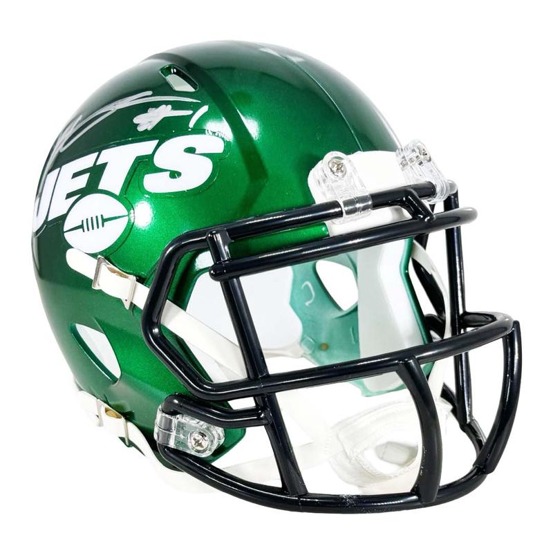 Sauce Gardner Signed New York Jets Speed Mini Football Helmet (Beckett)