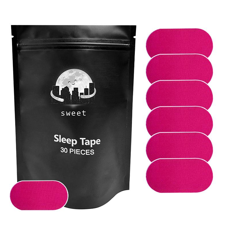 CANDY tape Breath tape, closed mouth tape, mouth tape Queen Mouth Tape, for sleep one month supply, mouth tape, pink, gentle adhesion, 60 Strips, sports accessories, Gentle Adhesive Sleep Mouth Tape Gentle Adhesive