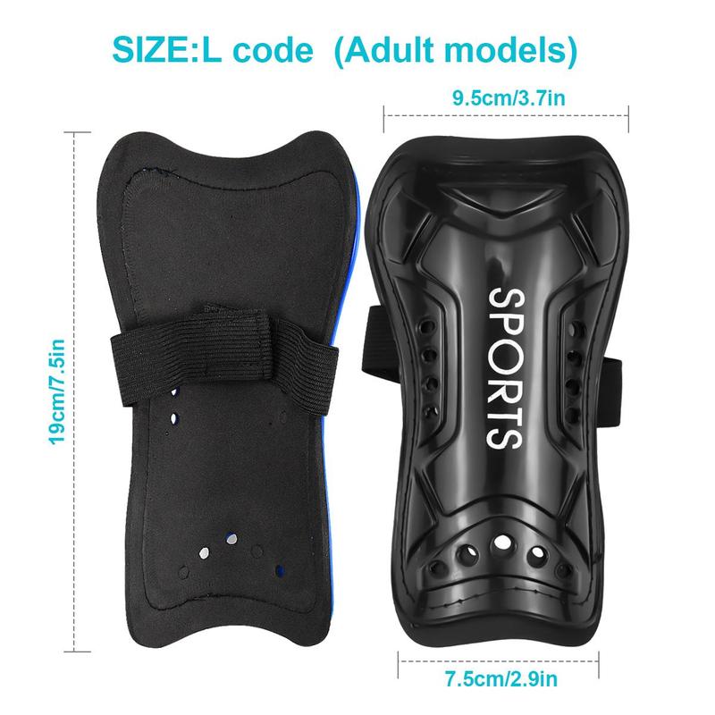 Football Shin Guard, 1 Pair Soccer Shin Guard for Adults, Protective Gear for Football Game and Training