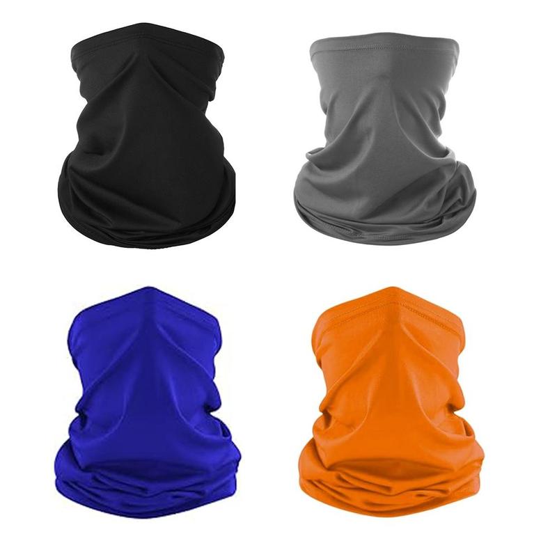 Comfort Windproof Sun Protection Balaclava, 4 Counts Outdoor Sports Face Mask for Summer Gift, Sun & Wind Face Cover for Men & Women