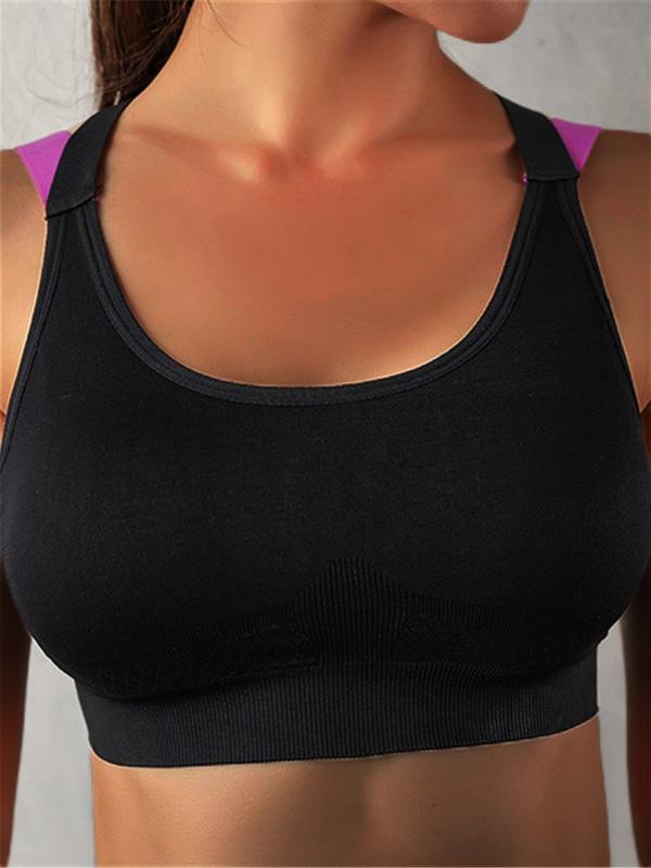 4Pcs Ultra-Comfortable Maximum Support Seamless Mesh Cross Back Sport Bra - Ideal for Yoga, High-Impact Running, and Gym Workouts - Sweat-Wicking, Stylish Design,wireless seamless bra minimalist lingerie stylish lingerie