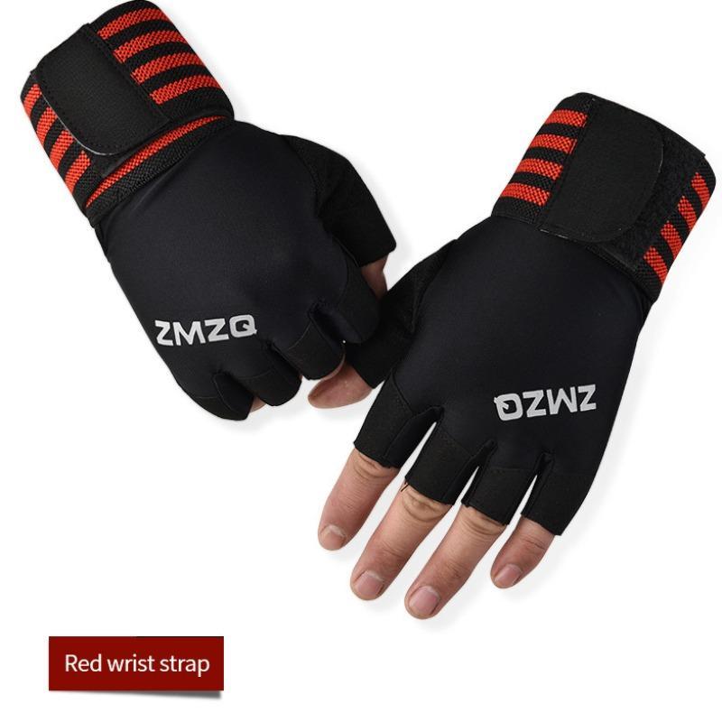 Half Finger Sports Gloves, 1 Pair Breathable Comfortable Fitness Gloves, Sports Gloves for Men & Women, Gym Accessories