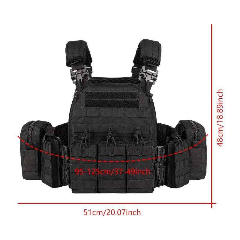 Multifunctional Outdoor Vest, Upgrade Quick Release Vest, Removable Outdoor Vest for Men & Women, Large Capacity Sports & Outdoor Accessories,  Armor Vest