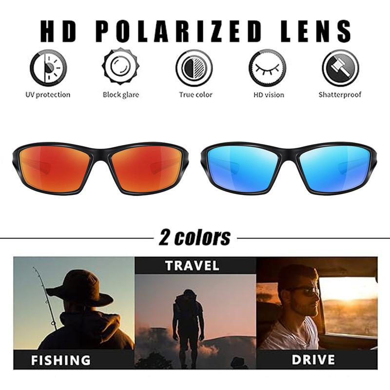 SilverMelody Polarized Sports Sunglasses for Men Driving Cycling Fishing Sun Glasses 100% UV Protection Goggles