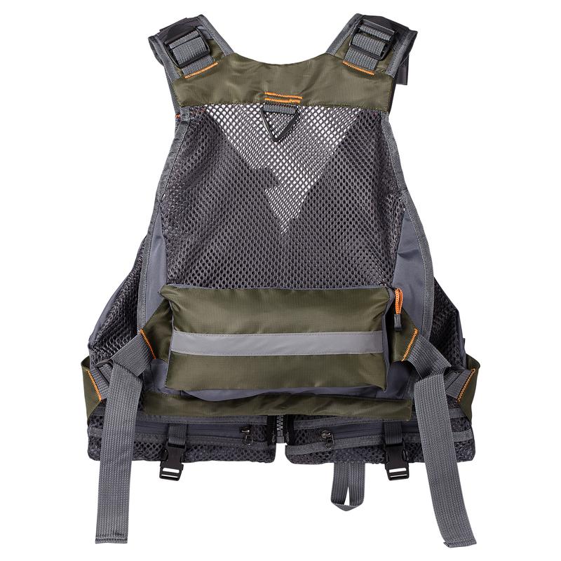 Bassdash Strap Fishing Vest Adjustable for Men and Women, for Fly Fishing and Outdoor Activities