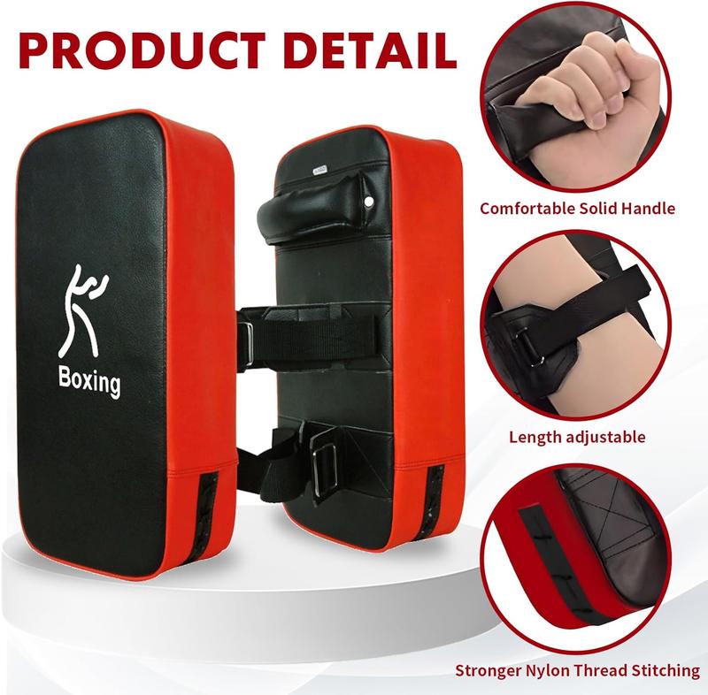 One Karate Taekwondo Boxing Kick Punch Adjustable Soft Shield Durable Training Pad for Boxing, Training and Protecting Your Palm, Wrist and Decreasing The Shock