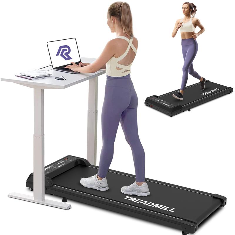 Redliro Universal Treadmill, Walking Pad，Running Machine, Low Noise and Indoor Use with LCD Display Screen and Remote