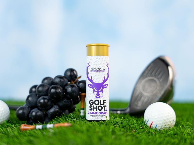 Bucked Up Golf Shots Energy Shots (12-Pack)