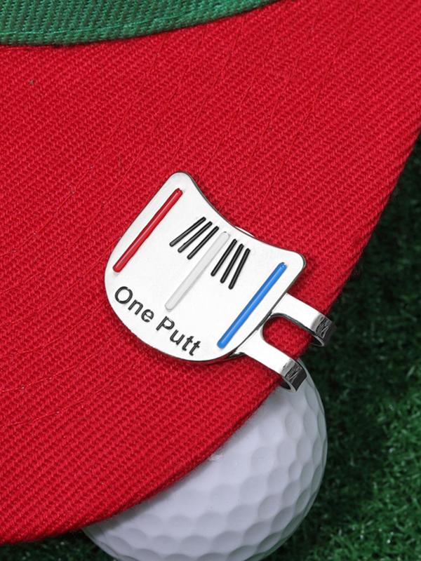 One Putt Golf Hat Clip, Sturdy and Durable Magnetic Golf Ball Marker, Golf Accessories for Men & Women, Wonderful Gift for Golfers