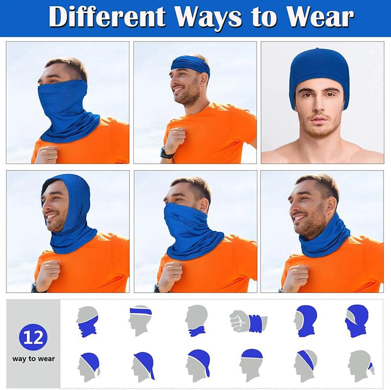 Ice Silk Scarf Outdoor Sunscreen Mask Magic Motorcycle Fishing Riding Equipment Full Face Neck Cover