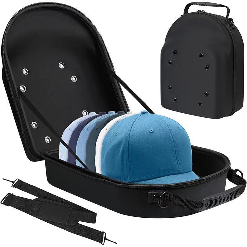 Popular baseball cap backpack, portable eva storage bag, anti-pressure, breathable, waterproof outdoor camping daily travel storage and arrangement.Thanksgiving gift, Christmas Black Friday limited time。