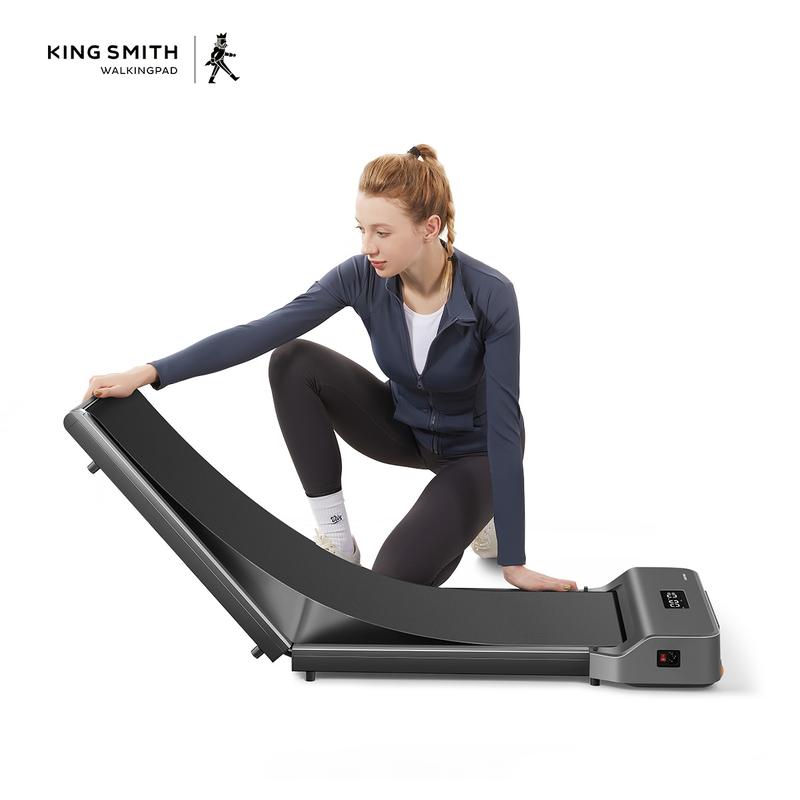 Walking Pad Kingsmith Z1 Foldable Under Desk Treadmill 3.75 mph | 240 lbs, 2 in 1 for home and Office,with Remote Control-12-month warranty