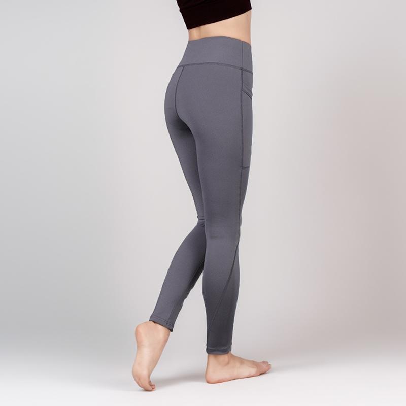 Women's Yoga Legging High Waisted Tummy Control Side Pocket Shaping Training Leggings Yoga Pants