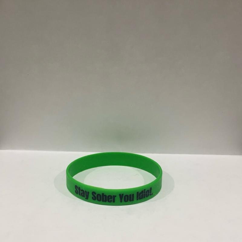 Stay Sober You Idiot. Wristbands Quick Dry Water-Resistant Breathable Comfortable Unisex