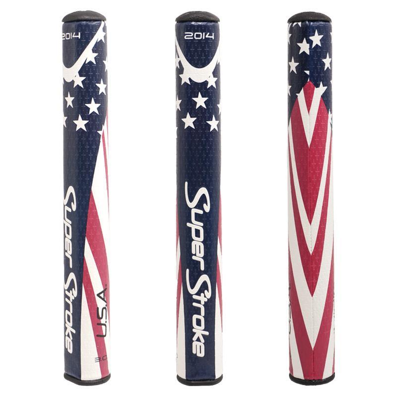 Flag Pattern Golf Grip, 1 Count Lightweight Non-slip Golf Grip, Golf Putter Grip, Professional Golf Accessories for Golf Enthusiasts, Christmas Gift