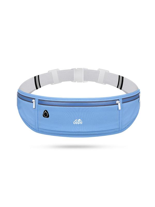 Women's Solid Color Fanny Pack, Waterproof Waist Bag for Outdoor Sports Running, Mini Mobile Phone Bag for Women