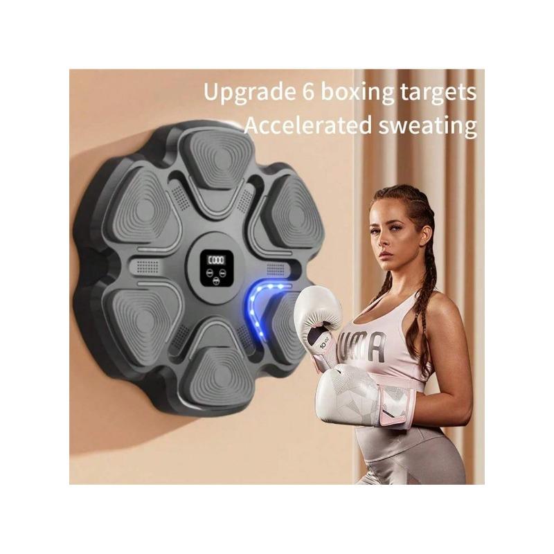 Smart Music Boxing Machine Wall Target LED Lighted Boxing Machine Punching Equipment Boxing Sports Agility Reaction