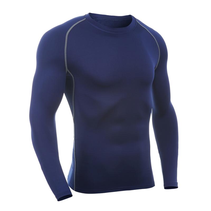 Men's 2~3pcs Solid Round Neck Raglan Sleeve Sports Tee, Quick Drying Breathable Long Sleeve T-shirt, Crew Neck Tight-fitting Tee Shirts for Men, Compression Shirts, Gym Tops, Sportswear for Indoor Outdoor Wear