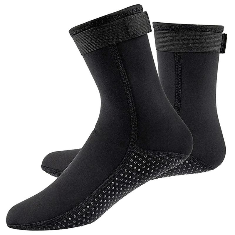 Diving Socks, Waterproof Warm Diving Socks, Soft Non-slip Wear-resistant Socks for Diving, Professional Diving Socks for Men & Women