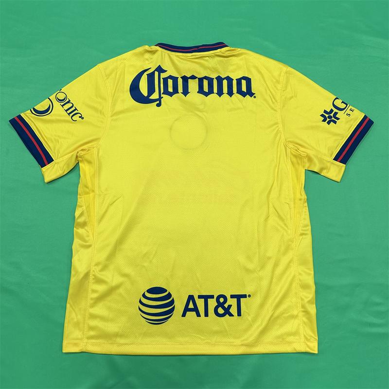 NIKE 24 25 Club America White Home Away Second Away Training Jersey Short Sleeve Top Soccer Jerseys Quick Dry LIGAMX