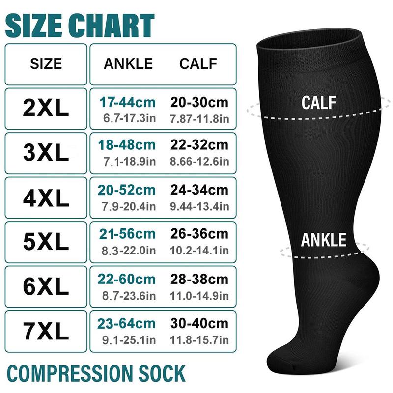 Sports Sock for Women and Men, 1 Pair Non-slip Ankle Calf Sock for Running, Cycling, Travel, Hiking, Gym Accessories