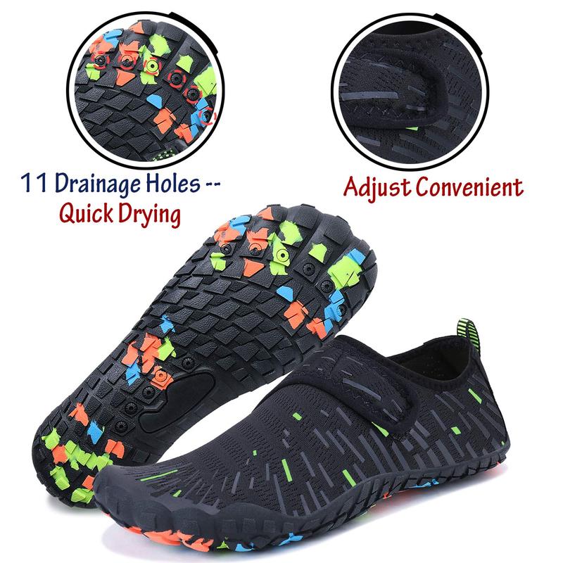 Water Shoes Women Swim Surf Shoes Beach Pool Shoes Wide Toe Hiking Aqua Shoes Winter House Slippers