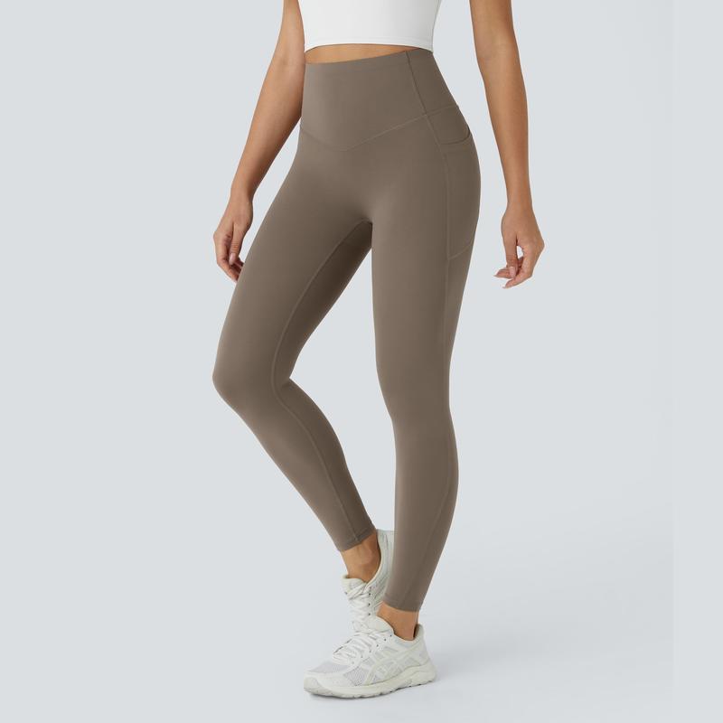 Halara SoCinched High Waisted Butt Lifting Tummy Control Side Pocket Shaping Workout UltraSculpt Leggings