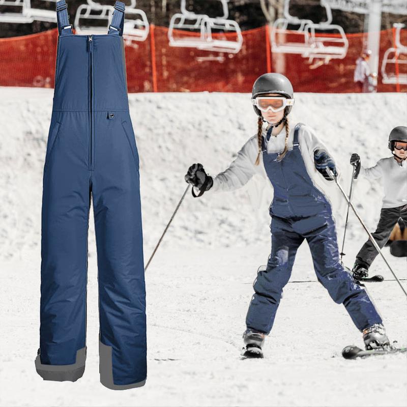 Women Winter Snow Bibs Waterproof Insulated Snowboard Overalls, Ripstop Ski Pants Sleeveless Jumpsuit