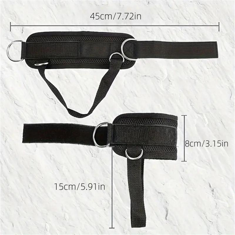 Ankle Strap, 1 Count Ankle Cuff for Glute Workout, Ankle Straps for Cable Machines, Gym Accessories for Home Workout, Fitness Equipment Accessories