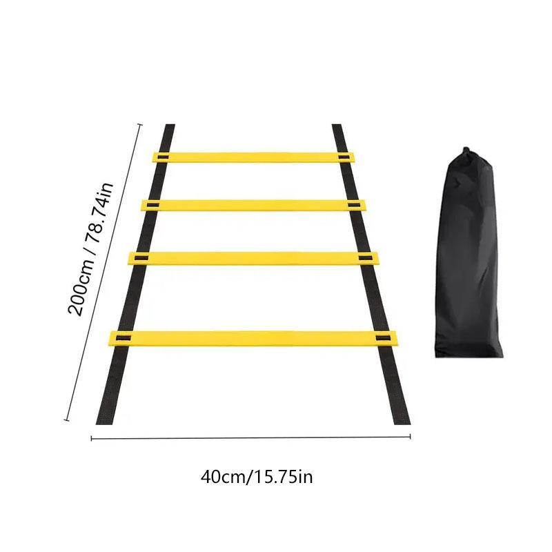 Agility Training Speed Ladder, 1 Set Portable Speed Training Ladder, Soccer Training Agility Ladder, Agility Training Equipment For Indoor & Outdoor Use