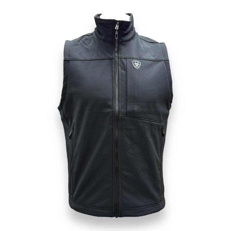 Men's Ariat Logo 2.0 Softshell Vest - Black