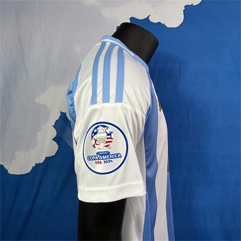 24-25 season new Argentina home Messi No. 10 fan edition classic high quality leisure breathable jersey