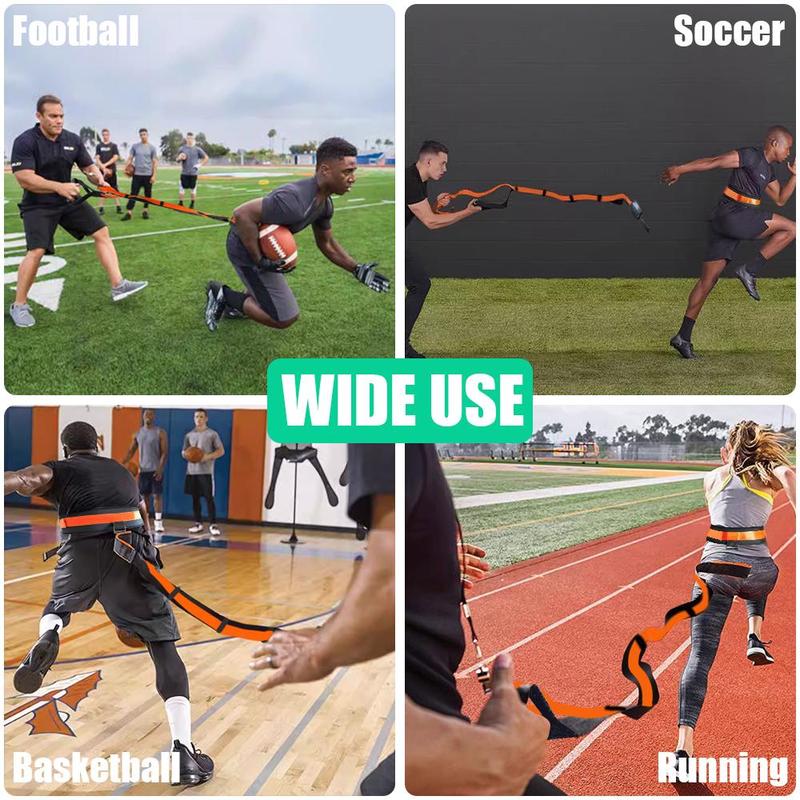 Speed Training Equipment, 1 Set Speed and Agility Training Kit, Overload Running Resistance & Release Resistance Kit for Sprint and Football, Basketball