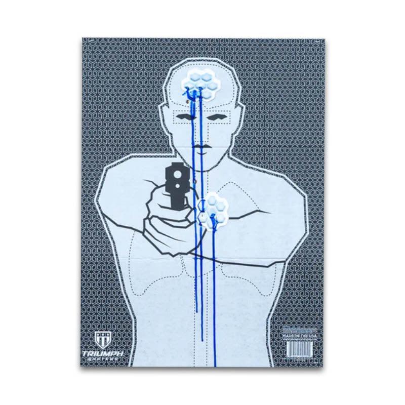 Triumph Stick N Shoot Targets: Reactive Shooting Targets, 6 Adhesive Bleeding Target Pods