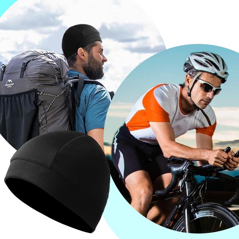 Solid Color Bicycle Cap, Breathable Sports Hat, Multifunction Bicycle Cap for Outdoor Cycling, Gym Accessories