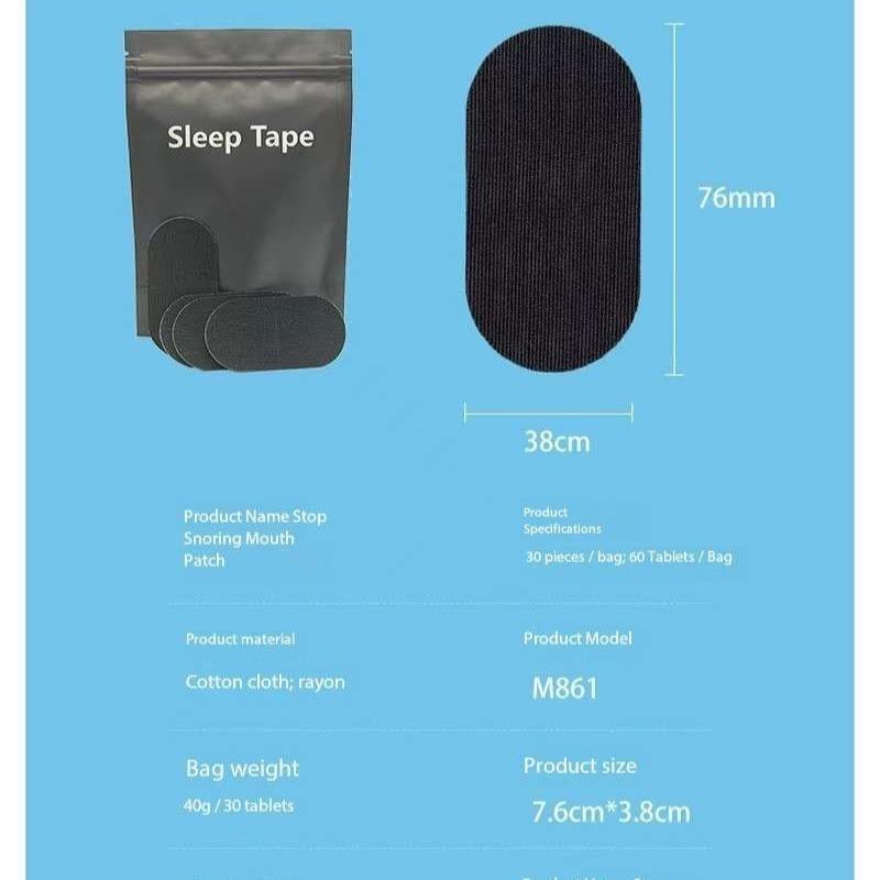 CANDY Mog Mouth Tape -3 month supply mouth tape, sport accessories, 30 Strips, Mog Strips Mog Tape for sleep