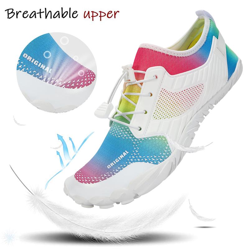 Men Women Water Sports Shoes Slip-on Quick Dry Aqua Swim Shoes for Pool Beach Surf Walking Water Park