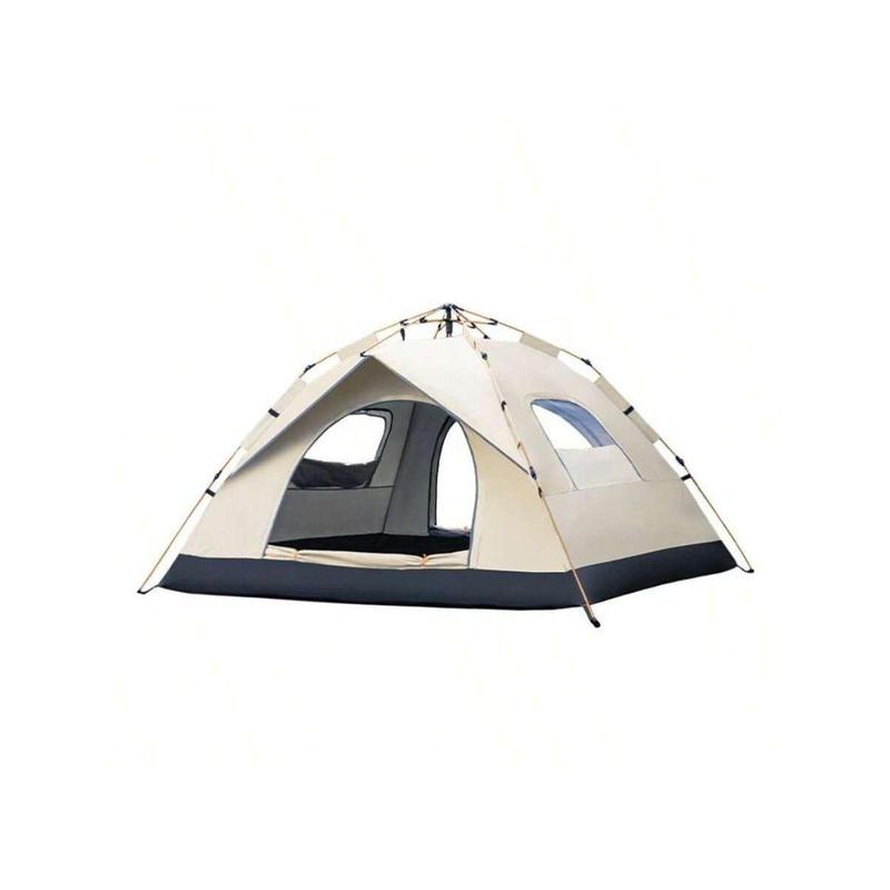 Outdoor Camping Automatic Quick Opening Tent, Silver-Coated Waterproof Sunshade Picnic Tent