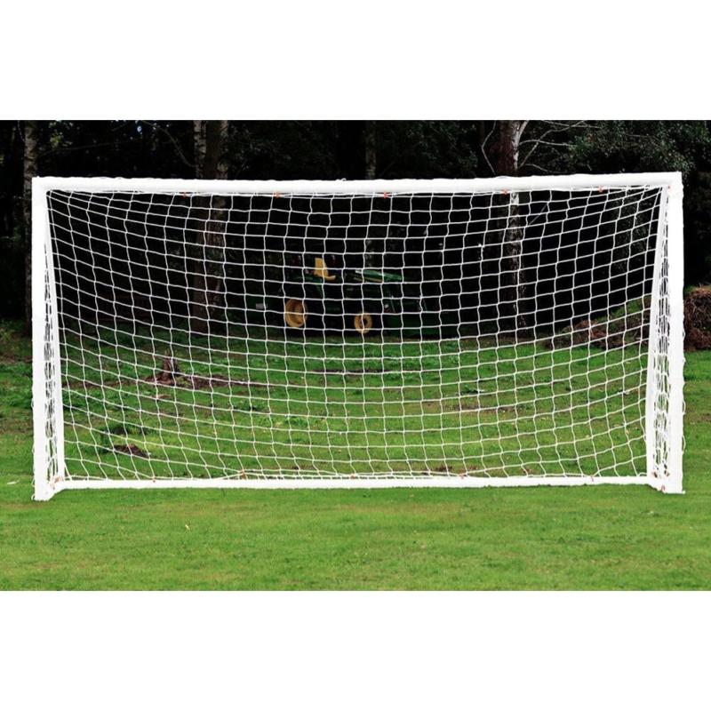 6 x 4FT PE Football Net Soccer Goal Post  Full Size Sport Training Match 2 PCS