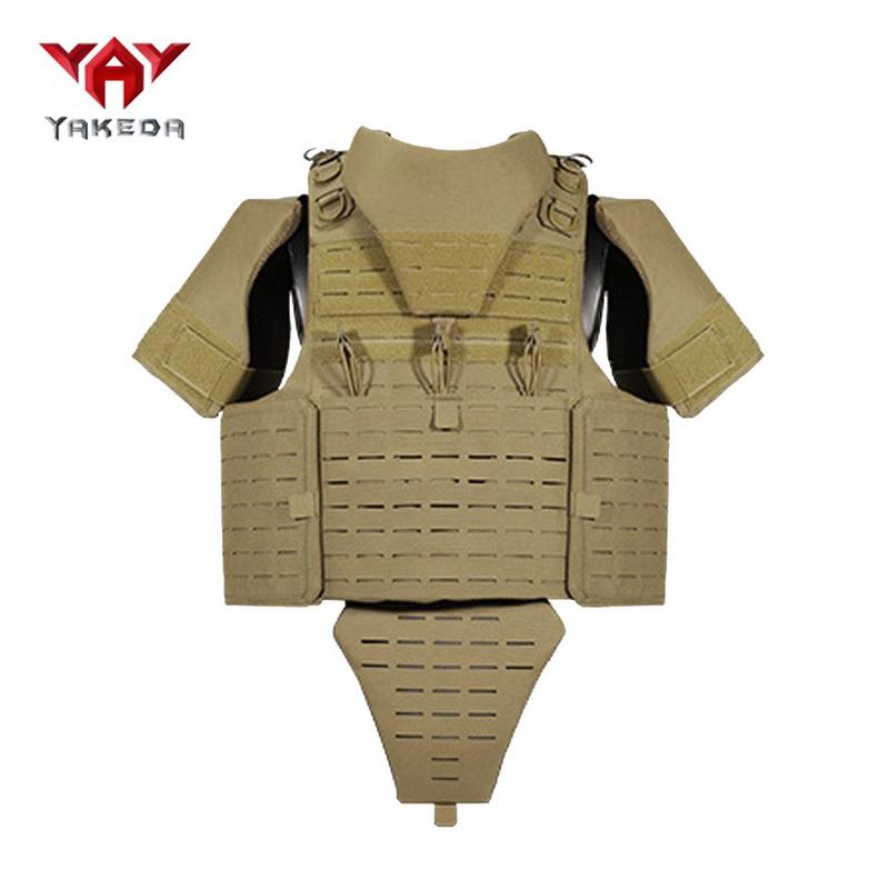 Full Protection Tactical Vest, 1 Count Comfortable Breathable Laser Wear-resistant Anti-tear Multifunctional Vest Equipment for Outdoors, Gym Accessories, Stocking Fillers Gift