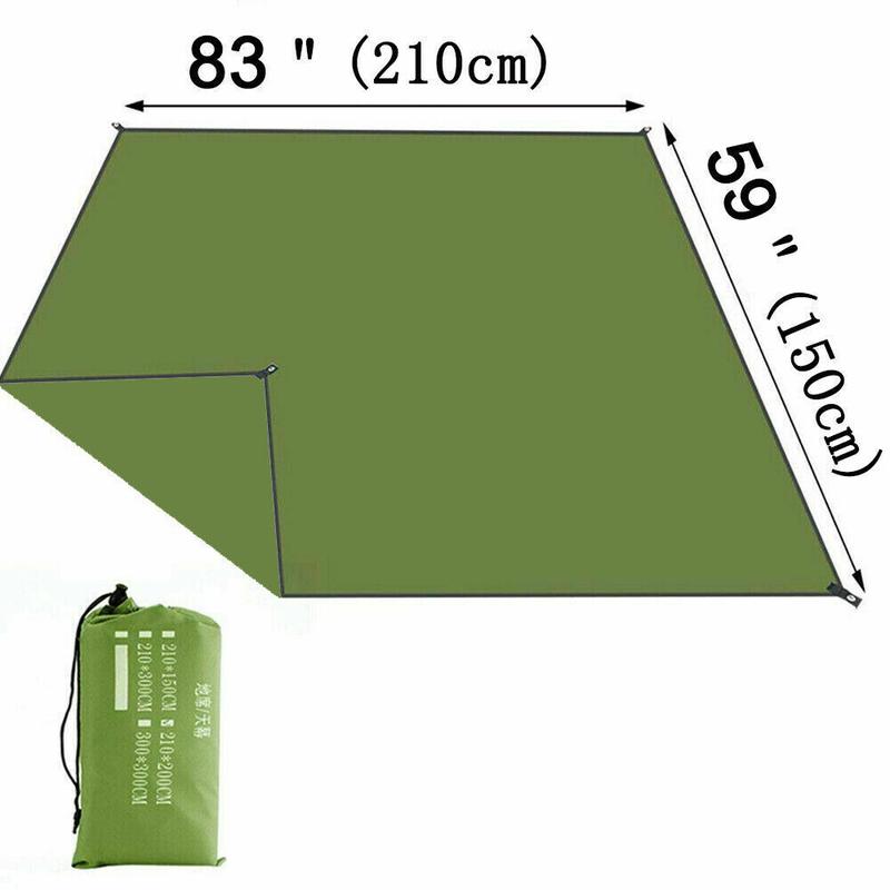 Outdoor Picnic Blanket Mat Rug Folding Camping Hiking Beach Nylon Tent Pad Tarp, Picnic Mat Washable for Beach, Picnic Blankets for Camping 210*150cm