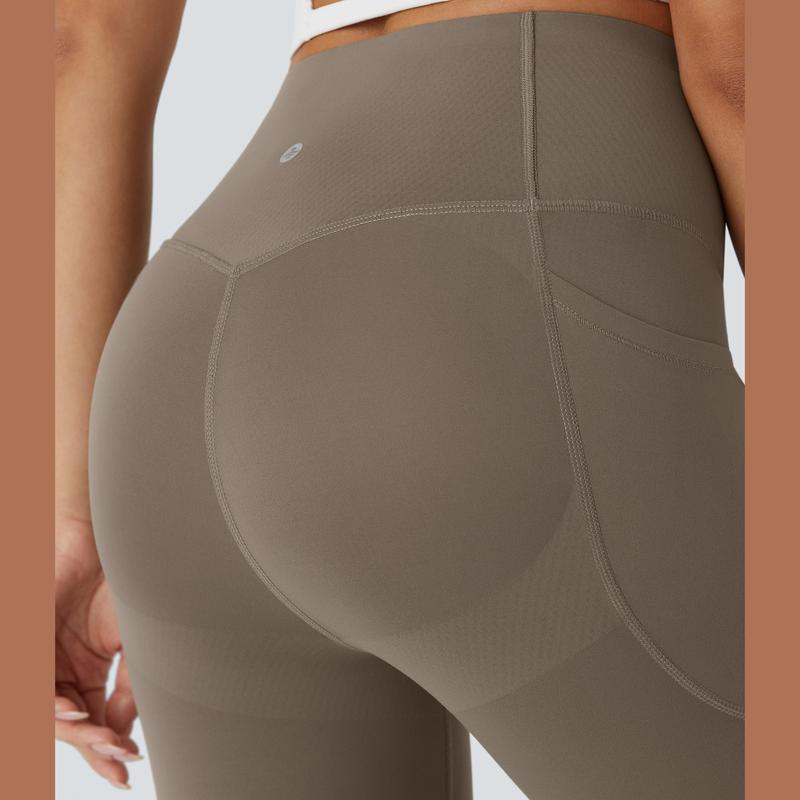 Halara SoCinched High Waisted Butt Lifting Tummy Control Side Pocket Shaping Workout UltraSculpt Leggings