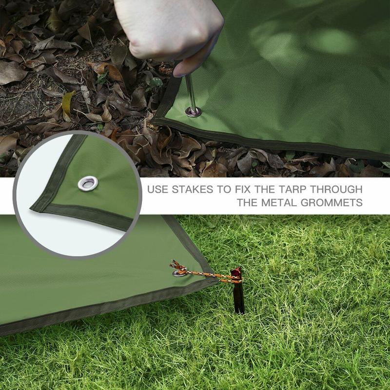 Outdoor Picnic Blanket Mat Rug Folding Camping Hiking Beach Nylon Tent Pad Tarp, Picnic Mat Washable for Beach, Picnic Blankets for Camping 210*150cm