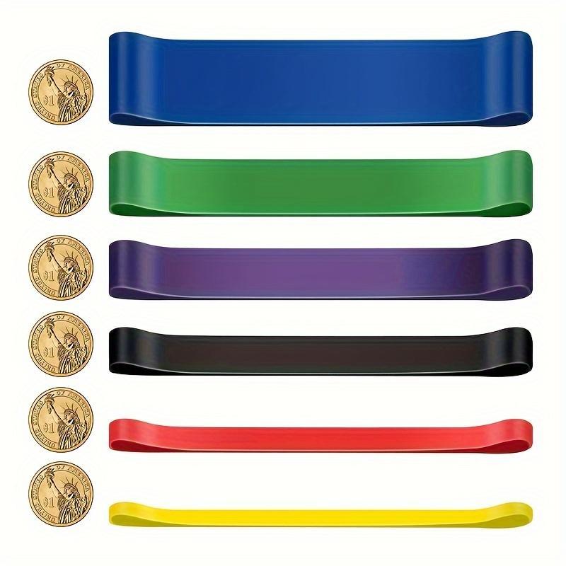 Body Fitness Elastic Resistance Rope, 1 4 6 Counts Yoga Stretching Band, Gym Sports Stretching Training Equipment, Home Gym Equipment, Resistance Bands, Christmas Gift