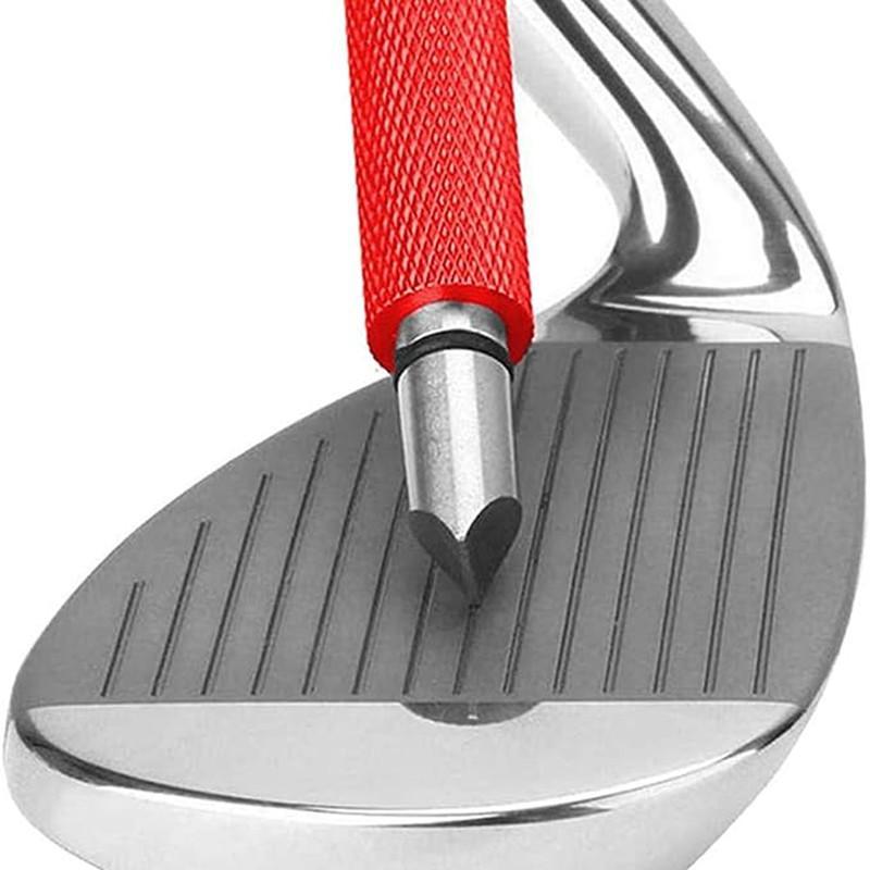 Golf Groove Sharpener, Stainless Steel Golf Club Cleaner, Golf Accessories for U-shaped & V-shaped Grooves