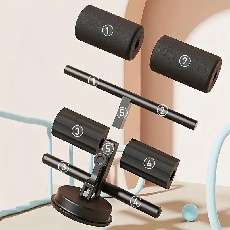 Sit-up Assist Bar for Enhancing Core Strength & Fitness, Durable PA Material Universal Toning Sit-up Aids for Home Gyms, Uncharged Fitness Equipment, Perfect Christmas Gift