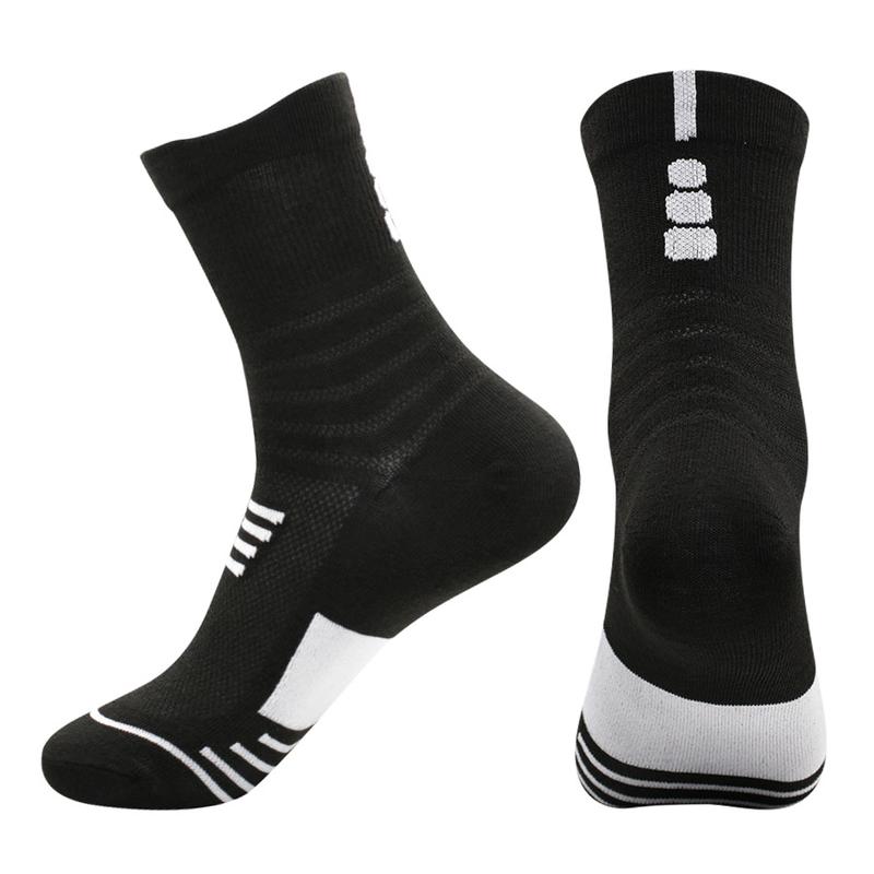 Athletic Socks Cushion Running Socks Performance Breathable Crew Socks Outdoor Sports Socks for Men Women